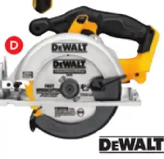 Lowe's Dewalt circular saw offer