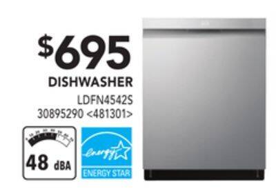Lowe's Lg dishwasher offer