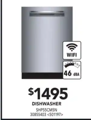 Lowe's Bosch dishwasher offer