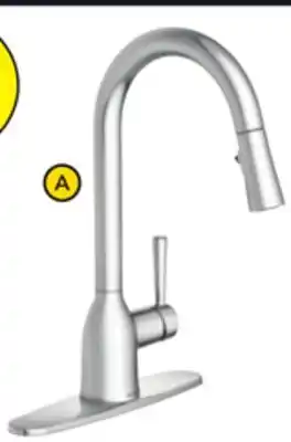 Lowe's Moen adler pull down kitchen faucets offer