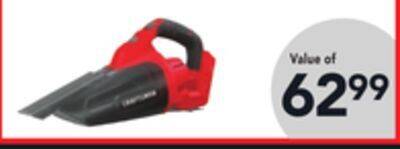 Lowe's Craftsman 20-v hand vacuum offer