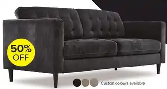 Leon's Anthena sofa - charcoal offer