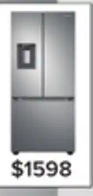 Leon's Samsung stainless steel french door refrigerator with external water dispenser (22.1 cu.ft.) - rf22a4221sr/aa offer