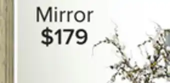 Leon's Emma mirror - oak offer