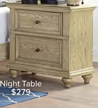 Leon's Emma night table - oak offer