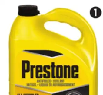 Canadian Tire Prestone concentrate antifreeze/coolant, 3.78l offer