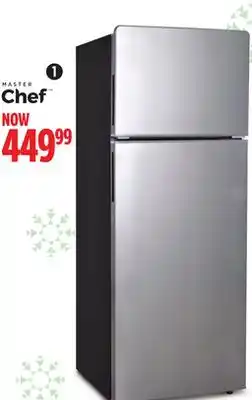 Canadian Tire Master chef 7.2 cu-ft stainless-steel fridge offer