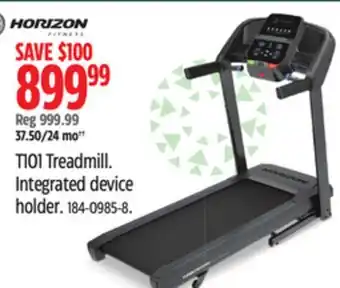 Canadian Tire Horizon t101 treadmill offer