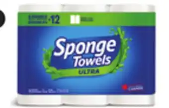 Canadian Tire Sponge towels 6 double-roll paper towels offer