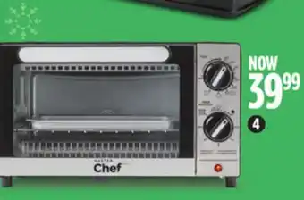 Canadian Tire Master chef 4-slice toaster oven offer