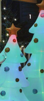Canadian Tire Noma smart voice command inflatable 8' tree offer