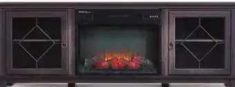 Canadian Tire Canvas lotus 67 media console electric fireplace offer