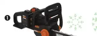 Canadian Tire Worx 40v nitro chainsaw, 16˝ (kitted) offer