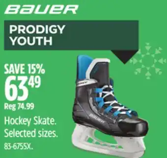 Canadian Tire Bauer hockey skate offer