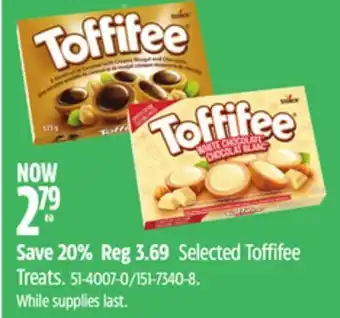 Canadian Tire Selected toffifee treats offer