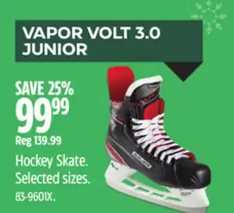 Canadian Tire Bauer hockey skate offer