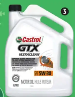 Canadian Tire Castrol gtx conventional motor oil offer
