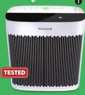 Canadian Tire Honeywell hpa5250wc insight series true hepa air purifier with air quality indicator offer