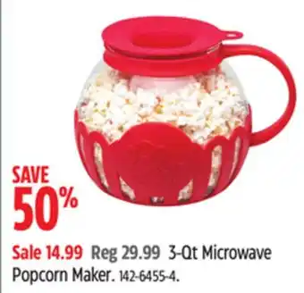 Canadian Tire 3-qt microwave popcorn maker offer