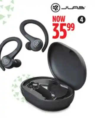 Canadian Tire Jlab true wireless sport headphones offer