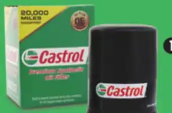 Canadian Tire Castrol premium synthetic oil filters offer