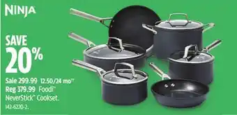 Canadian Tire Ninja foodi neverstick cookset offer