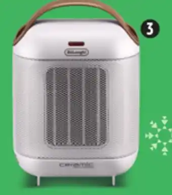 Canadian Tire Delonghi capsule ceramic heater, white offer
