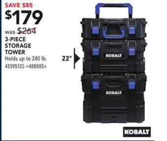 RONA Kobalt 3-piece storage tower offer