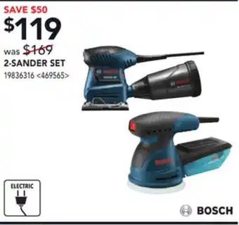 RONA Bosch 2-sander set offer