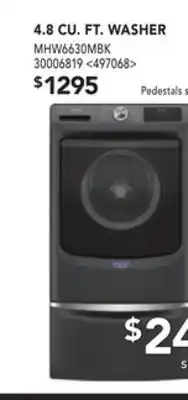 RONA Maytag 4.8 cu. ft. washer offer