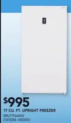 RONA Midea 17 cu. ft. upright freezer offer