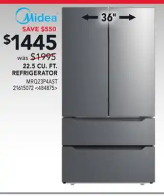 RONA Midea 22.5 cu. ft. refrigerator offer