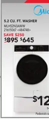 RONA 5.2 cu. ft. washer offer