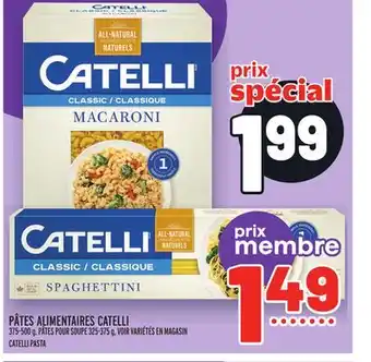 Metro Pâtes alimentaires catelli | catelli pasta offer