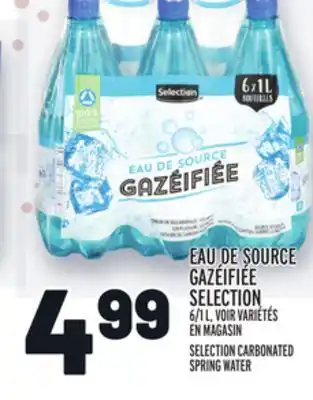 Metro Eau de source gazéifiée selection | selection carbonated spring water offer