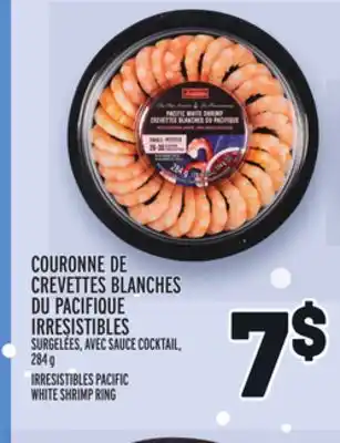 Metro Couronne de crevettes blanches du pacifique irresistibles | irresistibles pacific white shrimp ring offer