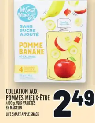 Metro Collation aux pommes mieux-être | life smart apple snack offer