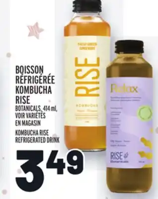 Metro Boisson réfrigérée kombucha rise | kombucha rise refrigerated drink offer