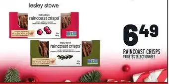 Metro Raincoast crisps offer