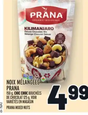 Metro Noix mélangées prana | prana mixed nuts offer