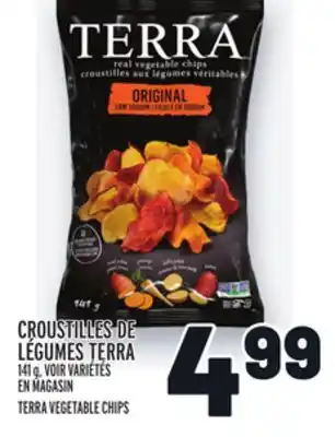 Metro Croustilles de légumes terra | terra vegetable chips offer