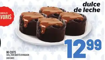 Metro Mi-cuits | lava cakes offer