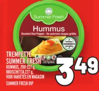 Metro Trempette summer fresh | summer fresh dip offer