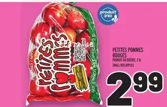 Metro Petites pommes rouges | small red apples offer