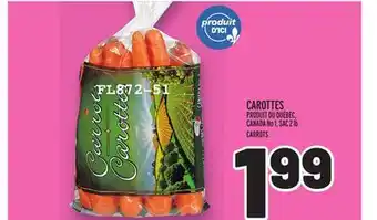 Metro Carottes | carrots offer