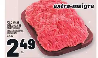 Metro Porc haché extra-maigre | extra lean ground pork offer