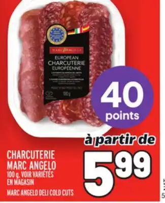 Metro Charcuterie marc angelo | marc angelo deli cold cuts offer