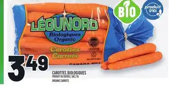 Metro Carottes biologiques | organic carrots offer
