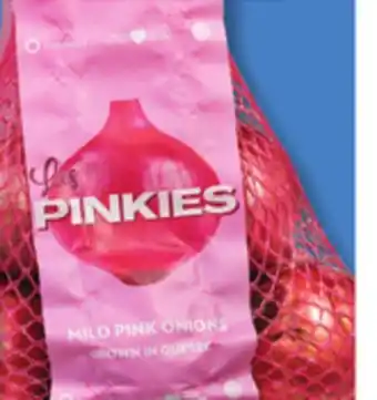 IGA Pink onions offer