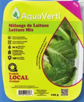 IGA Aquaverti lettuce mix offer